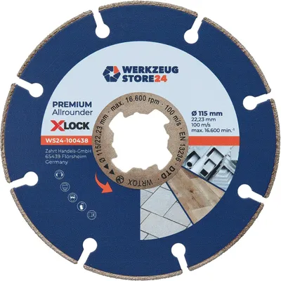 Immagine prodotto di WS24 Disco diamantato X-Lock® Premium Universal 115 mm - WS24-100438