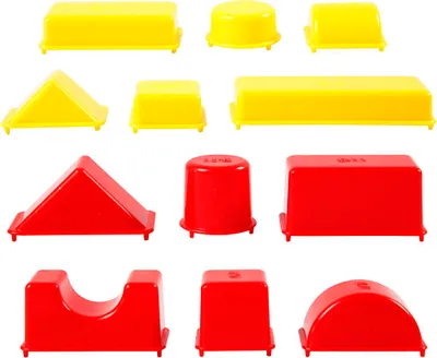 Produktbild von Sandy Clay®-Formen, Geometrie, Größe 3,5–9,5 cm, 12 Stück 1 Box