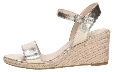 Produktbild von Tamaris Sandalen Touwzool  Sandalen Touwzool - Goudkleur - Maat 42