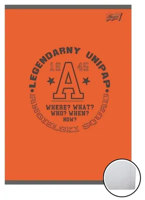 Produktbild von Notizbuch A5 60k thematisch mit einem Notizbuch Englisch Sprache College Unipap