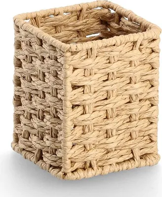 Produktbild von Stiftehalter aus Papiergeflecht 8 x 8 x 10,7 cm