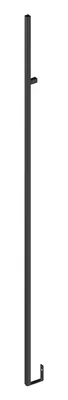 Obrázek produktu pro Rujzdesign šatní nábytková úchytka 684.12 - povrch: velvet černá, délka: 1090 mm, rozteč: 864 mm