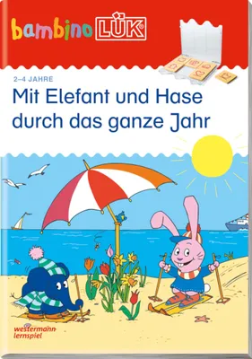 Produktbild von bambinoLÜK. Mit Elefant und Hase durch das ganze Jahr