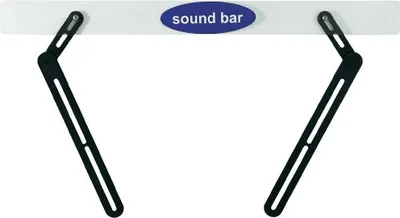 Immagine prodotto di SpeaKa Supporto professionale orientabile per soundbar "Easy" nero 1 coppia (1211124)