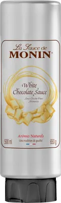 Zdjęcie produktu dla Monin sos z białej czekolady o smaku białej czekolady 500ml