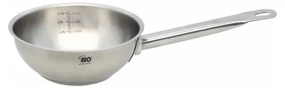 Produktbild von ELO Profi Cuisine Sauteuse aus Edelstahl 18/8, Ø 16 cm  Hochwertige, vielseitige Kasserolle für alle Herdarten, 370 g