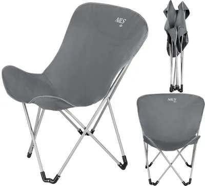 Produktbild von Nc3051 Grauer Campingstuhl Nils Camp