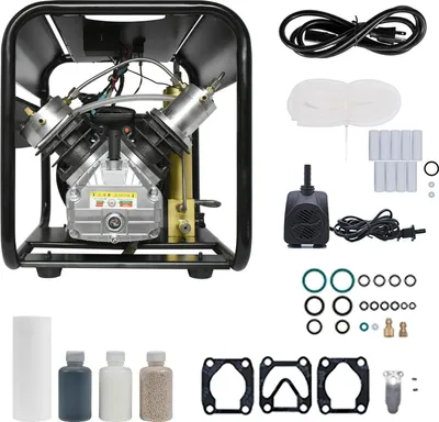 Obrázek produktu pro Vzduchový kompresor, tlak 4500 psi, funkce automatického vypnutí, automatické vypnutí, 220 V
