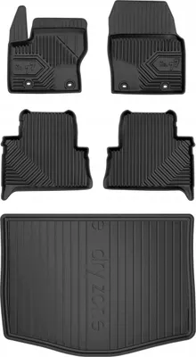 Produktbild von SET 77 Fußmatten und Fußmatten Ford C-Max Mk2 2010-2019 5 Sitze