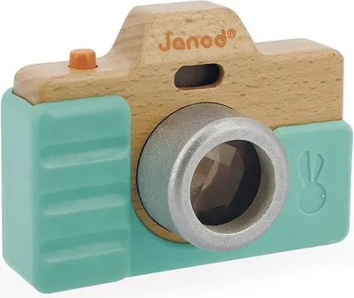 Produktbild von JANOD Camera, Musikspielzeug, 1,5 Jahr(e), LR44, Mintfarbe, Silber, Holz