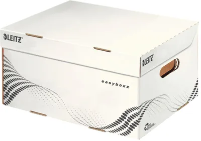 Produktbild von Archiv Container easyboxx S Wellpappe weiß Packung mit 15 Stück