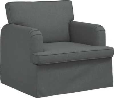 Produktbild von vidaXL Sofa Dunkelgrau 84 x 80 x 85 cm Stoff
