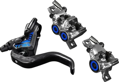Produktbild von MAGURA MT TRAIL SL, 1-Finger HC-Carbolay®-Hebel, links/rechts verwendbar, 2.000 mm/1.000 mm Leitungslänge, Set bestehend aus ein