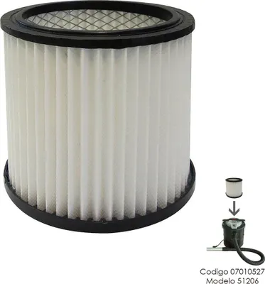 Image de Filtre pour aspirateur à cendres 07010527 (modèle 51206)