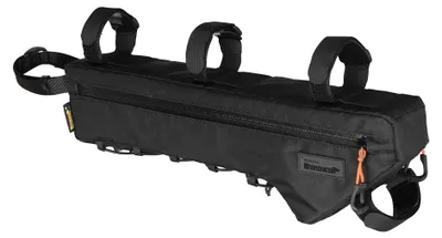 Image de Sacoche de cadre de vélo, imperméable, en nylon, noir - 2,4L, noir - 2,4L