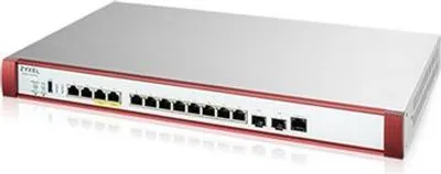 Produktbild von Zyxel USG FLEX 700H, 15 Gbit/s, 3 Gbit/s, 6300 Mbit/s, 235 BTU/h, IKEv2, IPSec, SSL, Kabelgebunden