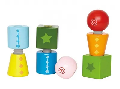 Obrázek produktu pro Hape Set Constructie Prin Insurubare
