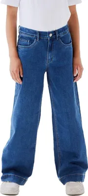 Produktbild von name it - NKFROSE HW WIDE JEANS 1356-ON NOOS - Medium Blue Denim 122