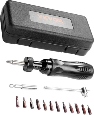 Zdjęcie produktu dla Wkrętak z regulowanym momentem obrotowym 1/4" Zakres 10-70 in/lb z przyrostem co 1 in-lb