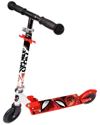 Produktbild von Spider-Man 2-Rad-Kinder-Roller Jungen Aluminium rot