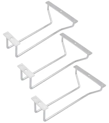 Obrázek produktu pro Regál na vína, 17,8 cm, spodní skříňka, držák na vína, nerezová ocel, pro sklenice s dlouhou stopkou