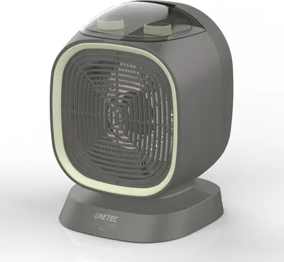 Produktbild von Imetec Silent Power Eco, Elektrischer Raumheizlüfter, 1,3 m, IP21, Drinnen, Flur, Tisch, Grün, Grau