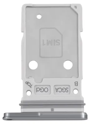 Obrázek produktu pro Clappio, náhradní držák pro dvě nano SIM karty pro Galaxy S25 FE, černý