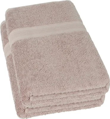 Produktbild von Frottier SAUNATÜCHER 2er Pack 80x200cm, 100% Baumwolle, Sand