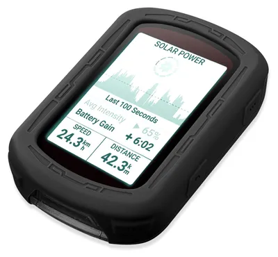 Produktbild von CELLONIC Schutzhülle kompatibel mit Garmin Edge 540 / Edge 840 & Solar Silikonhülle - Schutz Tasche Silikon Hülle, Fahrrad Navi Case - GPS Cover Bumper Etui schwarz