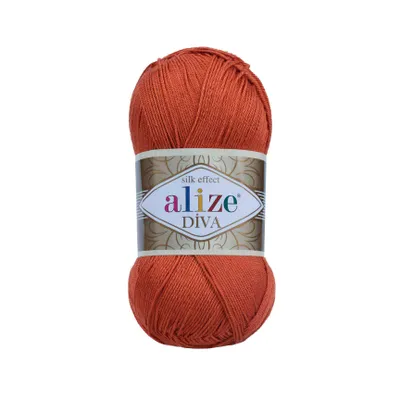 Produktbild von 100g Strickgarn ALIZE DIVA Sommerwolle Häkelgarn Wolle Sommer Stricken Häkeln