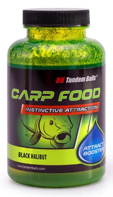 Obrázek produktu pro Carp Food Attract Booster 300ml Černý Halibut