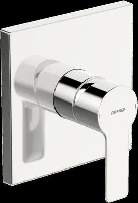 Produktbild von Hansa Fertigset HANSABLUEBOX LIGNA UP-Brause-Einhebelmischer, Rosette eckig, chrom