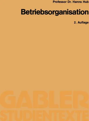 Produktbild von Betriebsorganisation