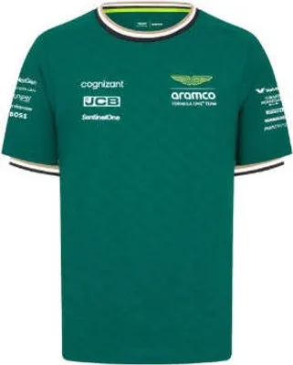 Produktbild von Aston martin cognizant f1 team 2024 t-shirt green