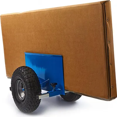 Immagine prodotto di Carrello con ruote portatutto max. 250 kg, carrello da trasporto per lastre, pannelli e porte, azione con morsetto a cerniera Hbm Machines Olanda