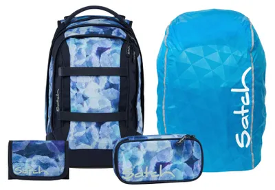 Produktbild von Satch, Schulrucksack-Set PACK Blurry Sky 4-teilig, ab 5. Klasse