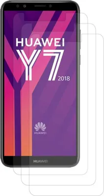 Zdjęcie produktu dla 3x Osłona ekranu telefonu komórkowego Huawei Y7 2018