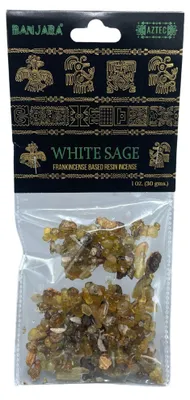 Produktbild von Banjara Räucherharz White Sage 1x30g Räucherwerk indische Duftmischung