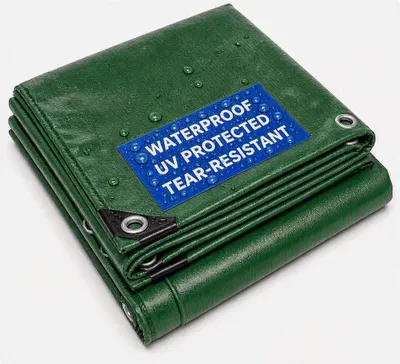Imagen del producto de Lona impermeable con ojales, 2,4 x 3 metros