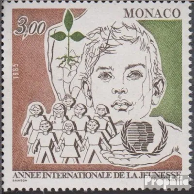Produktbild von Briefmarken Monaco 1985 Mi 1699 (kompl.Ausg.) postfrisch Jahr der Jugend