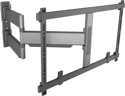 Image de Support mural pivotant Vogels B09ZY2LM2N pour téléviseurs de 55 à 100 pouces, charge maximale 55 kg, noir
