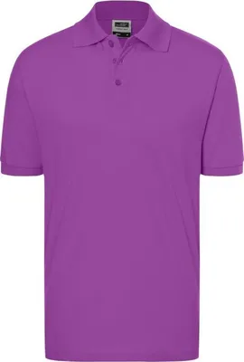 Produktbild von Hochwertiges Polohemd mit Armbündchen purple, Gr. XXL