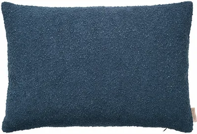 Produktbild von Blomus Kissenbezug Boucle, Kissenhülle für Kopf- oder Sofakissen, Midnight Blue, 40 x 60 cm, 66606