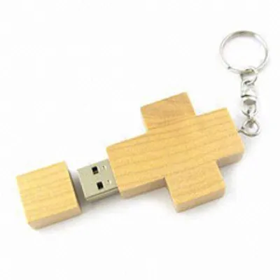 Obrázok produktu pre USB drevený kríž 3.0 16GB, javor