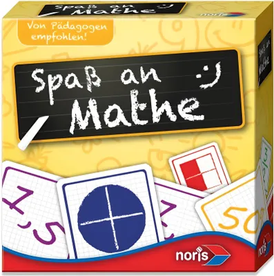 Produktbild von Noris Spiele - Mini Lernspiel, Spaß an Mathe
