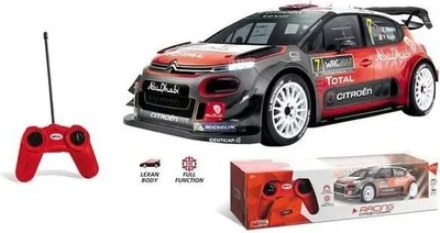 Immagine prodotto di Auto telecomandata Citroën C3 WRC 1/24, radiocomandata, 10 km/h, multicolore, Mondo