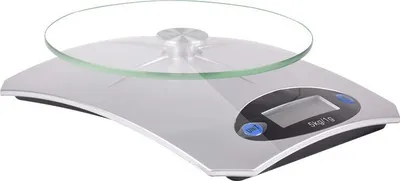 Obrázok produktu pre INF Kuchynská váha s digitálnym displejom, 5 kg, strieborná, 3 kusy