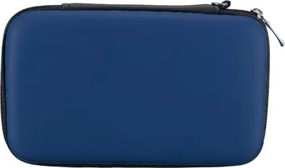 Produktbild von Schutzhülle für Spielkonsole kompatibel mit Nintendo 3DS XL, DSi XL, New 2DS XL, Retroid Pocket 2 Plus, Analogue Pocket – Tragetasche, stoßfest, wasserabweisend, mit 8 Spielkartenfächern – Dunkelblau