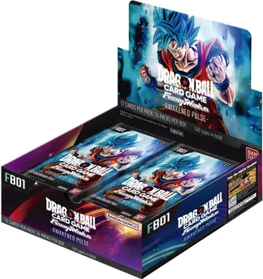 Produktbild von Dragon Ball Super Card Game - Fusion World Awakened Pulse FB01 Booster Display (24 Packs) - DE