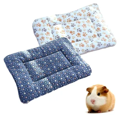 Produktbild von Kleintier Plüschbett für kleine Tiere, warme und flauschige Bettmatte